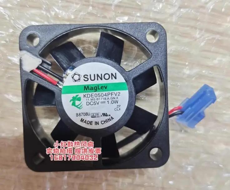 SUNON 2 ̾  ð ǳ, DC 5V, 1.0W, 40x40x10mm, KDE0504PFV2